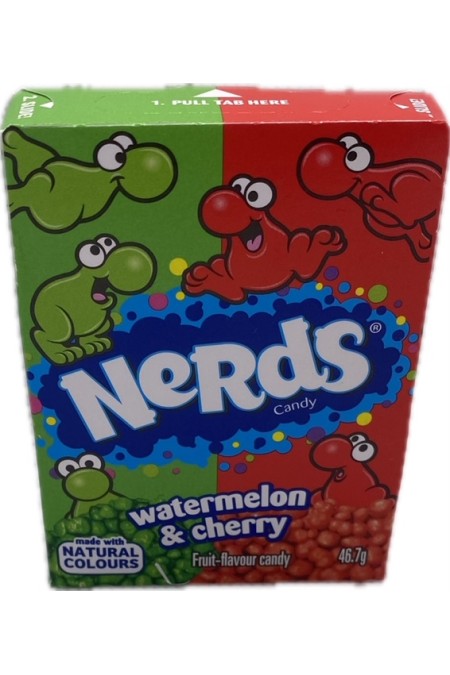 Nerds kersen watermeloen 46gr